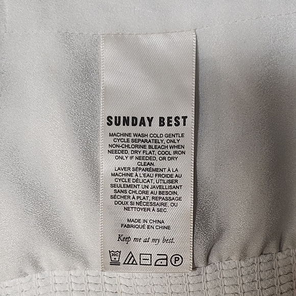 Sunday Best White Camisole Top - Picture 8 of 9